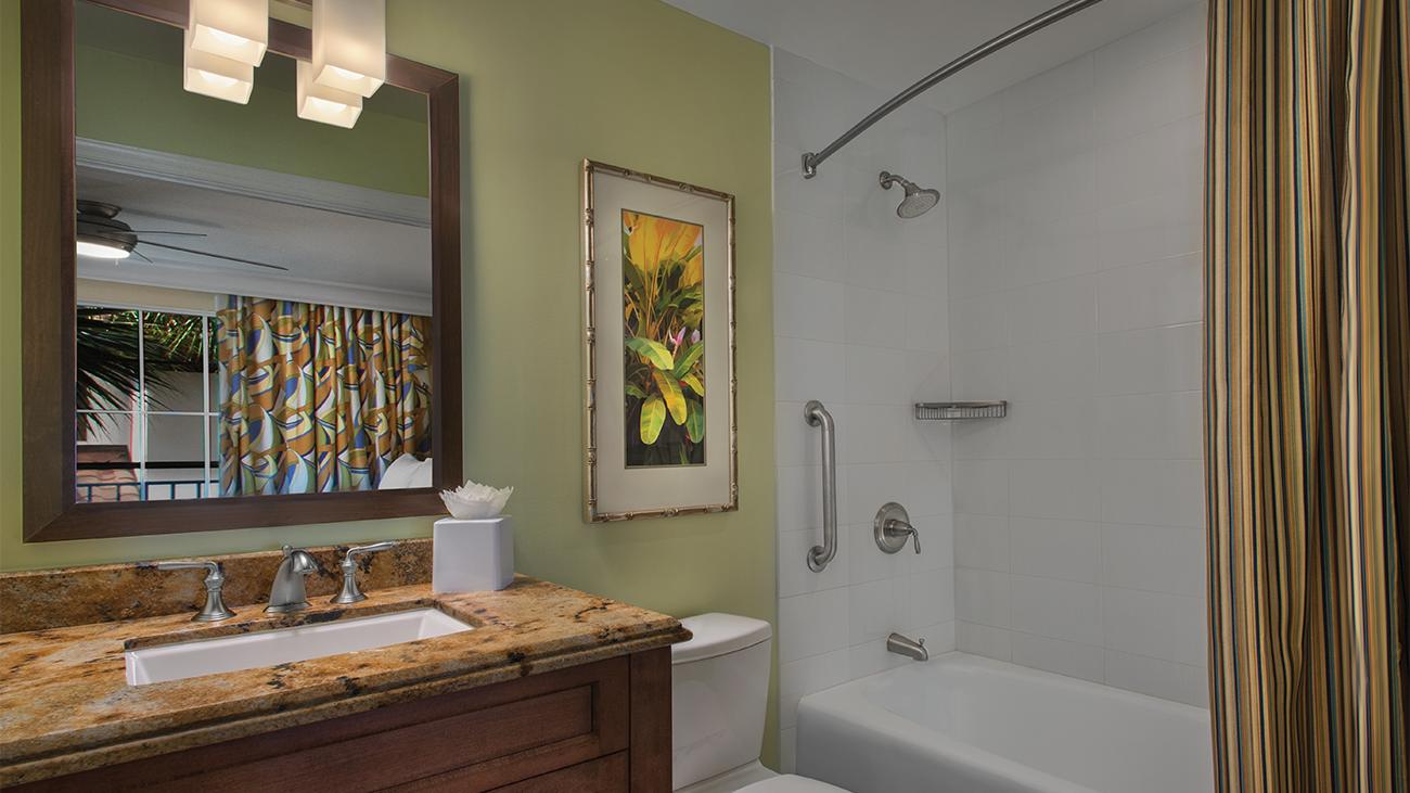 Guest Bathroom (2-Bedroom Deluxe Townhome)